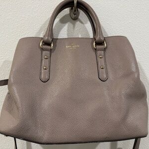 Kate Spade bag - gray - shoulder strap included